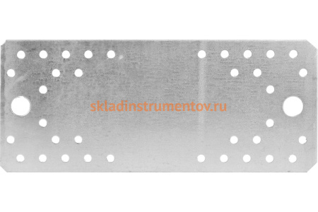 Крепежная пластина Зубр МАСТЕР 210х90мм 1шт 310236-210-90