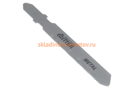 Пилки по стали Т118A (2 шт; 75х50 мм; шаг 1.2 мм; 21TPi; HSS) для лобзиков RITTER 3111-2