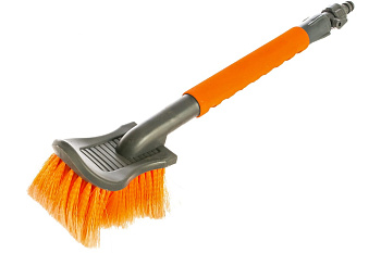 Щетка для мытья Airline AB-I-05 с насадкой для шланга, с мягкой распушенной щетиной 40 см