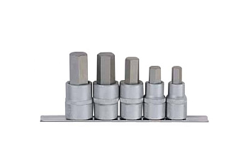 Набор головок-бит 1/2", 6 гранные 5 шт. FORCE 4056