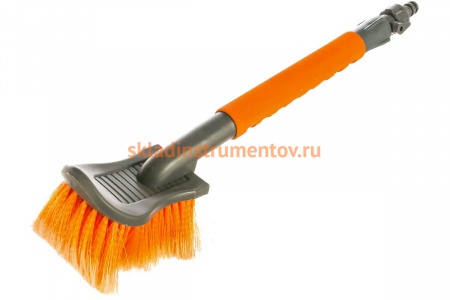 Щетка для мытья Airline AB-I-05 с насадкой для шланга, с мягкой распушенной щетиной 40 см