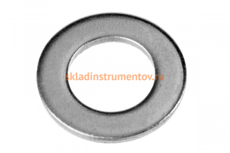 Шайба ЗУБР DIN 125A, 10 мм, 16 штук, оцинкованная, 303806-10