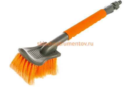 Щетка для мытья Airline AB-I-05 с насадкой для шланга, с мягкой распушенной щетиной 40 см