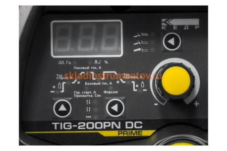 Установка аргонодуговой сварки DC 220 В, 200 А КЕДР TIG-200 PN 8006217