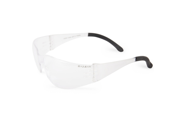 Защитные очки открытого типа Jeta Safety прозрачные линзы из поликарбоната, JSG611-C