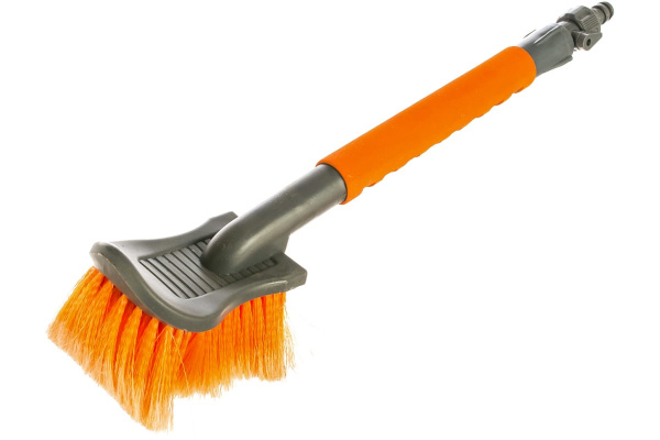 Щетка для мытья Airline AB-I-05 с насадкой для шланга, с мягкой распушенной щетиной 40 см