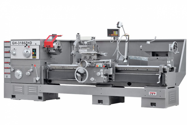 Токарный станок по металлу с системой ускоренного перемещения JET GH-3180 ZHD DRO RFS 50000846T