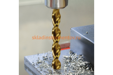 Набор сверл по металлу (19 шт; 1-10 мм; DIN 338 TL3000; HSS-TiN) Ruko 258214T