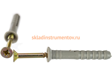 Дюбель-гвоздь СИБРТЕХ 6х40мм 200шт 42123