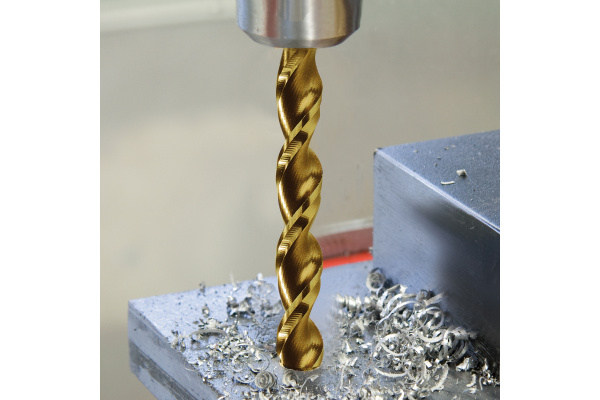 Набор сверл по металлу (19 шт; 1-10 мм; DIN 338 TL3000; HSS-TiN) Ruko 258214T