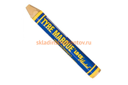 Маркер для шин и покрышек Markal Tyre Marque, жёлтый 51421