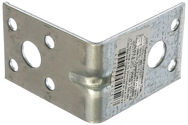 Усиленный крепежный уголок 2.0 мм KUU 50x50x35мм СИБРТЕХ 46408