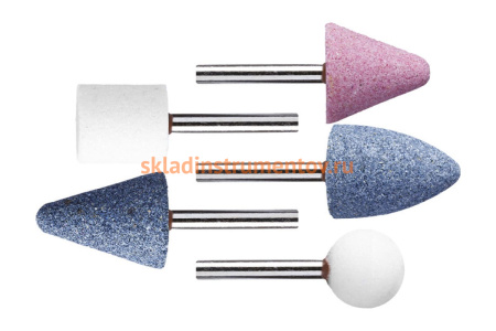 Абразивные минишарошки-насадки для гравера и дрели (5 предметов) STAYER 2988-H5