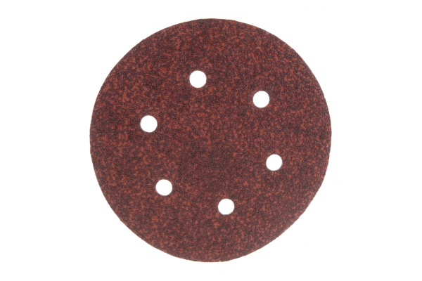 Круг шлифовальный на липучке для обработки дерева (150 мм; Р40; 6 отверстий) KLINGSPOR 270289