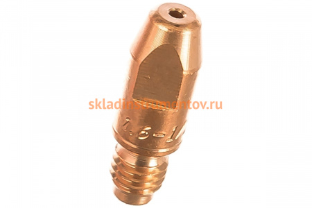 Наконечник токопроводящий (Cu–Cr–Zr; М8х30; 1.6 мм) для горелок MIG/MAG Сварог ICU0005-86