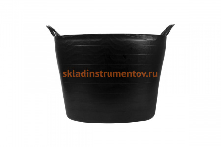 Пластиковое ведро Bellota 42 л, черное BKT42BP