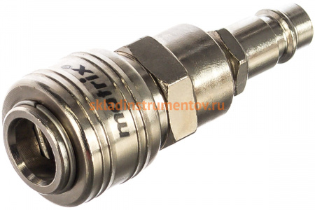 Набор переходников (рапид EURO; 1/4") 2 шт. MATRIX 57016