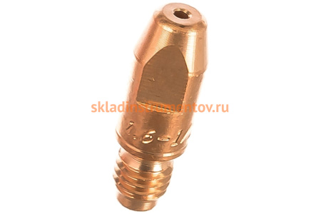 Наконечник токопроводящий (Cu–Cr–Zr; М8х30; 1.6 мм) для горелок MIG/MAG Сварог ICU0005-86
