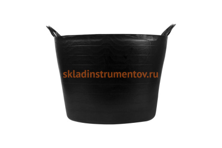 Пластиковое ведро Bellota 42 л, черное BKT42BP