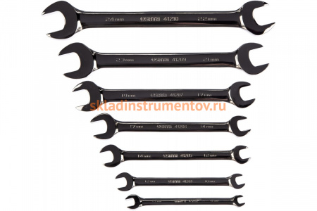 Набор рожковых ключей 7шт Sata 09071