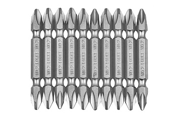 Набор бит РН2, двусторонние 10 шт. FORCE 2101L