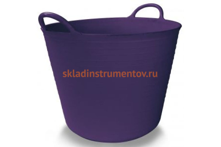 Корзина пластиковая фиолетовая №3 RUBI 40л 88729