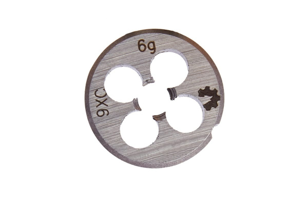 Метрическая плашка WOLFSTAR М7,0х1,0 9ХС Гост 9740 dr07100