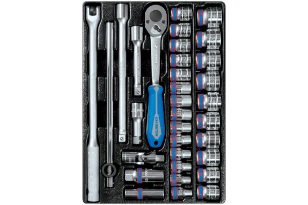 Ложемент для набора торцевых головок 9-4333MR03, PVC KING TONY 84711020B