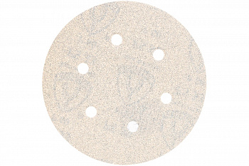 Круг шлифовальный на липучке для обработки красок, лаков и шпаклевок (150 мм; Р60; 6 отверстий) KLINGSPOR 147124