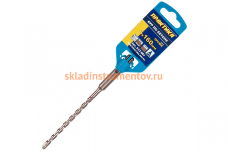 Бур по бетону серия Профи (6х160 мм; SDS-plus) ПРАКТИКА 033-604
