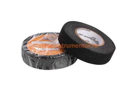 Изолента на основе флиса для жгутирования проводки Airline 19 мм х 10 м, антискрип AAT-F-02