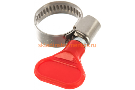 Хомуты Зубр ЭКСПЕРТ "Бабочка", нерж. сталь, накатная лента 9 мм, 12-20 мм, 2 шт. 37835-12-20