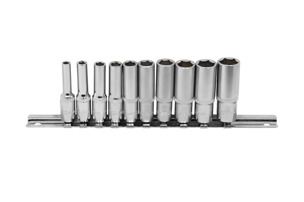 Набор головок глубоких 6-гранных, 1/4", 10 шт. AIST 202110 00-00007750