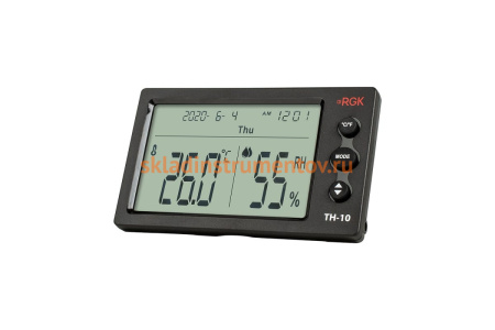 Термогигрометр RGK TH-10 с поверкой 778596