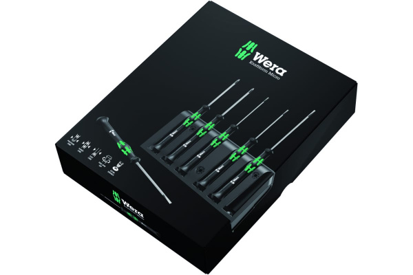 Набор отверток для электроники 2035/6 A SATZ 6 TLG. WERA Micro WE-118150