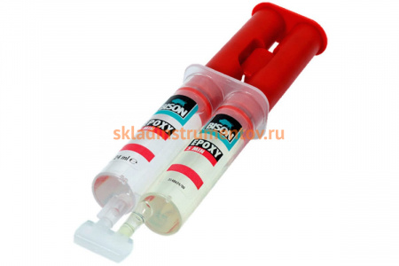 Клей BISON EPOXY 5 MINUTES CRD 24ML 6307223