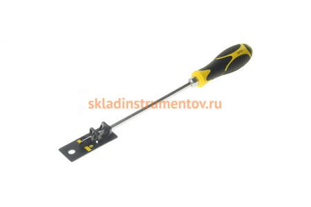 Крестовая отвертка PH2х200мм H6мм магнитная ударная силовая с держателем ЭВРИКА ER-4SH-05H