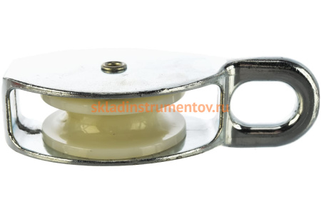 Блок одинарный с пластиковым роликом (16х65 мм; ТФ5) Зубр 4-304585-65