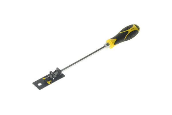 Крестовая отвертка PH2х200мм H6мм магнитная ударная силовая с держателем ЭВРИКА ER-4SH-05H