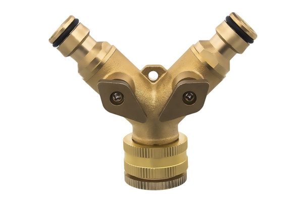 Разветвитель 2-х канальный (3/4") QUATTRO ELEMENTI 246-418