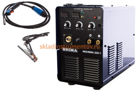 Сварочный полуавтомат BRIMA MIG/ММА-200-1 Сварочный полуавтомат BRIMA MIG/ММА-200-1