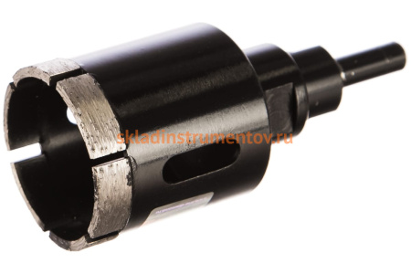 Коронка алмазная по керамограниту, серебряная пайка (50 мм) TRIO-DIAMOND GCB765