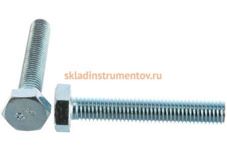 Болт ЗУБР ГОСТ 7798-70, M10 x 60 мм, 3 шт, кл. пр. 5.8, оцинкованный, 303086-10-060