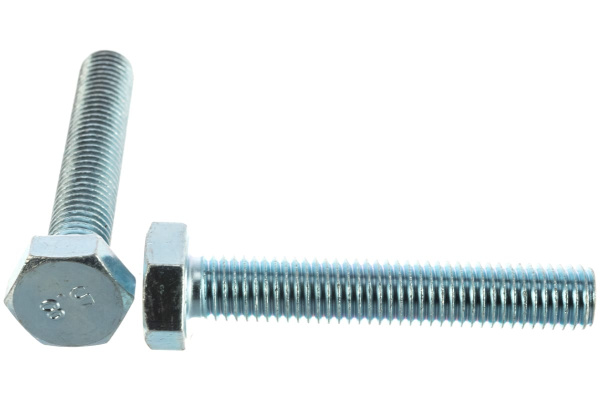 Болт ЗУБР ГОСТ 7798-70, M10 x 60 мм, 3 шт, кл. пр. 5.8, оцинкованный, 303086-10-060