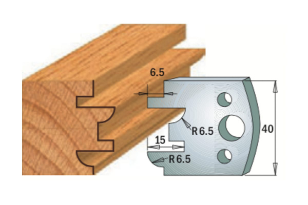 Комплект из 2-х ножей SP (40x4 мм) CMT 690.096