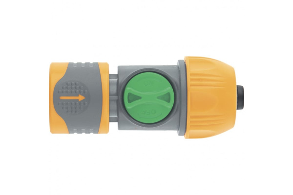 Соединитель быстросъемный универсальный 1/2-3/4" с переключателем PALISAD LUXE 66254