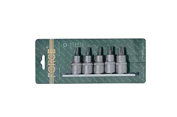 Набор головок-бит Torx 1/2", 55 мм, 5 шт. FORCE 4051