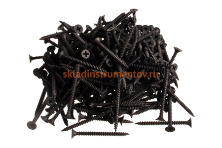 Саморезы ЗУБР СГМ гипсокартон-металл, 45 х 3.5 мм, 250 шт, фосфатированные 300011-35-045