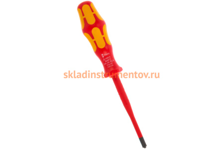 Набор VDE отверток WERA 160 iSS/7 Kraftform Plus Серия 100 с зауженным стержнем, 7 пр. WE-135961