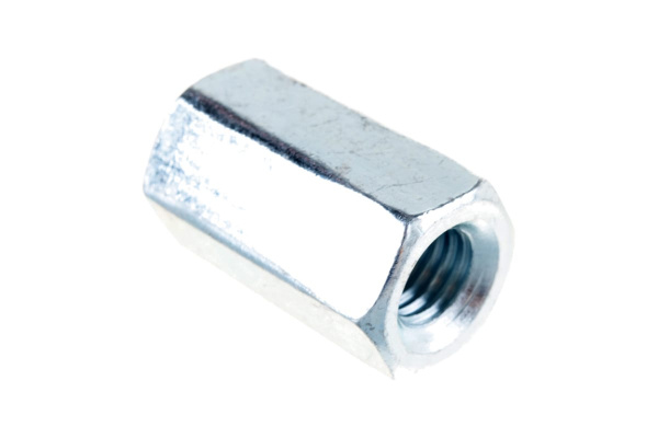 Гайка ЗУБР DIN 6334 переходная, M10, 1 шт, оцинкованная, 303756-10